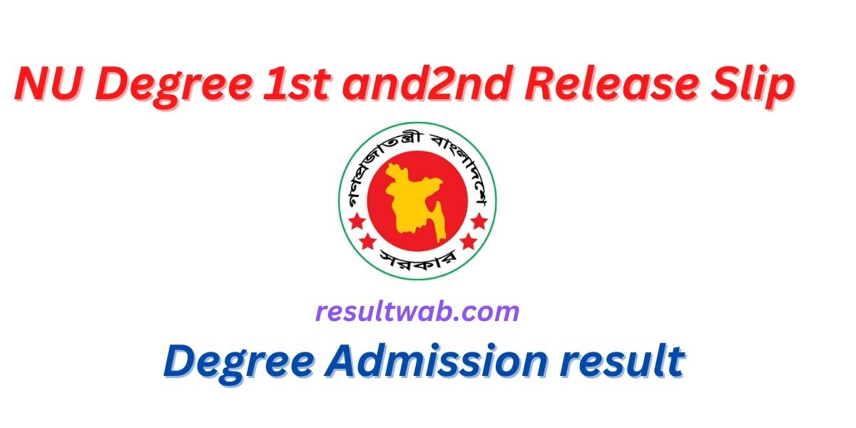 National university degree slip notice result 2022- 2023 season has been published