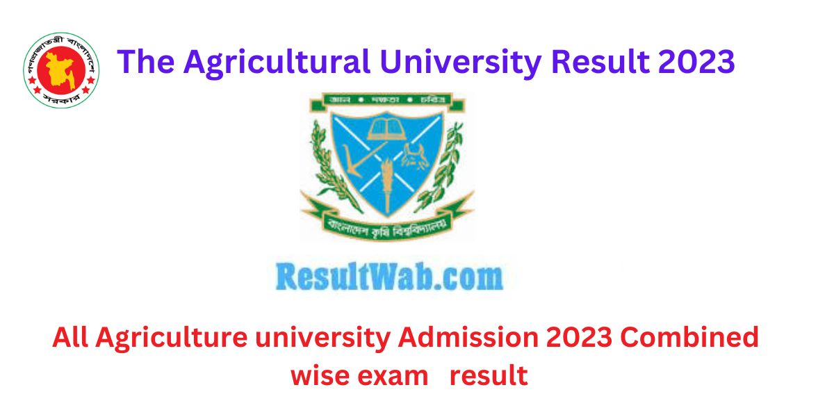 The Agricultural University Result 2023 has been published. Today, on August 26 2023, the 8 agricultural university admission result were published. It has been released at 9:00 pm through the acas edu bd result website